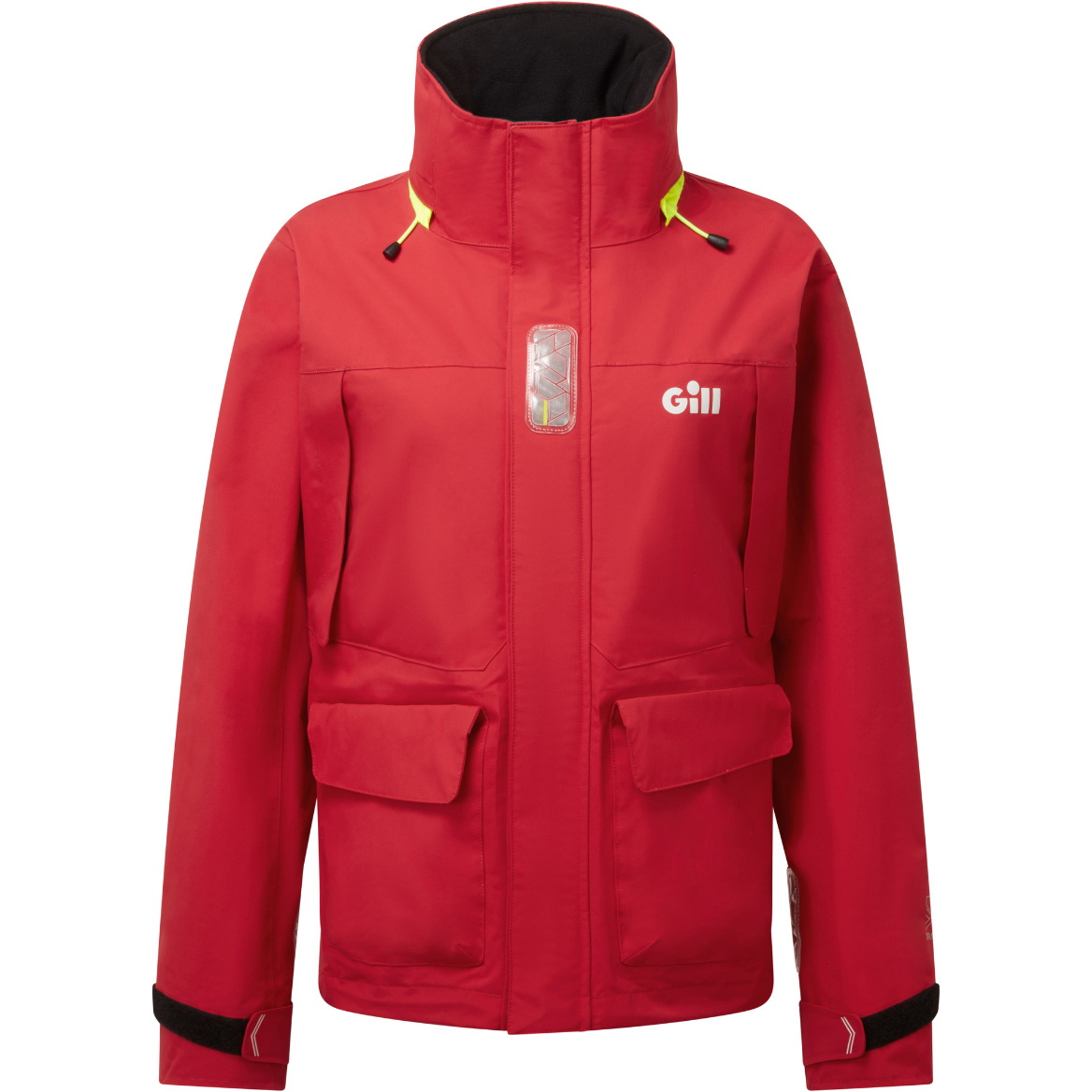 2026 Gill Womens OS3 Coastal Sailing Jacket OS34JW - Red